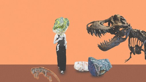 Babyomvisning i geologiske utstillinger 