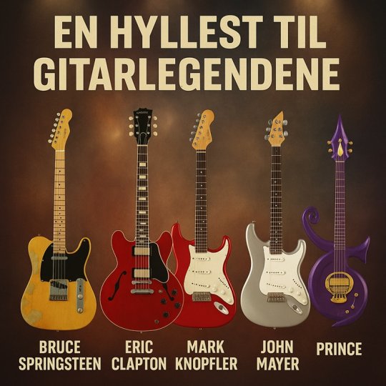 EN HYLLEST TIL GITARLEGENDENE