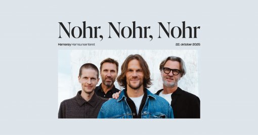 Hamsunsenteret konsert: Nohr + Nohr +Nohr
