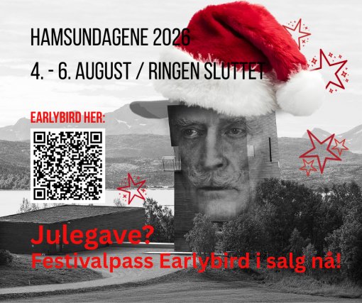 HAMUSNDAGENE EARLYBIRD FESTIVALPASS