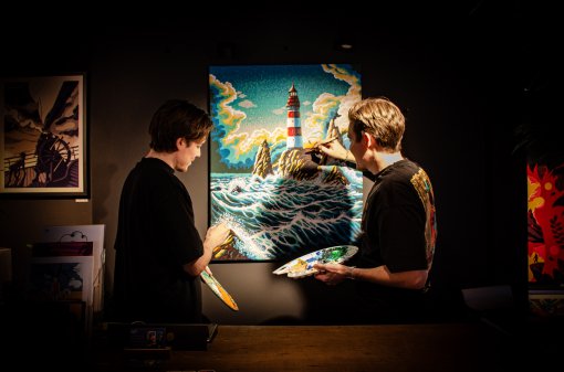 PAINT&SIP med Gundersons