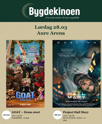KINO: GOAT - Drøm stort