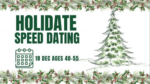 Speed ​​Dating - 18 Dec : Ages 40-55