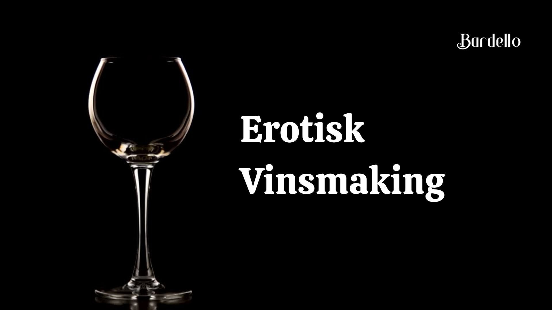 Erotic Wine Tasting