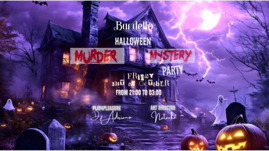 Halloween Murder Mystery Party! 