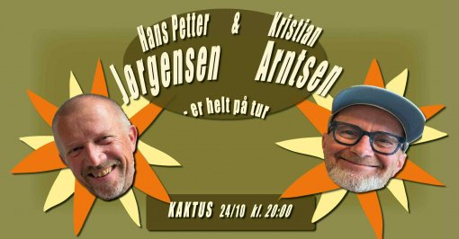 Hans Petter og Kristian - er helt på tur