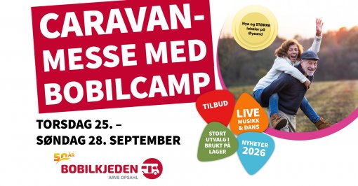 Caravanmesse med bobilcamp
