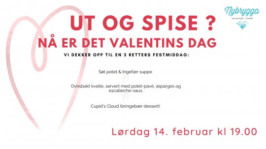 Valentine Festmiddag